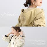 T/Cピーチサイドボタンフーディーマウンテンパーカー | FUNNY COMPANY＋  | 詳細画像5 