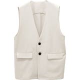 ノーカラーVネックベスト | FUNNY COMPANY+ | 詳細画像26