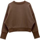 ドロップショルダーサイドスリット綿スウェット | FUNNY COMPANY＋  | 詳細画像26 