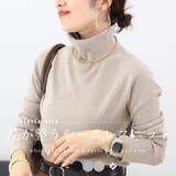 ホールガーメントリブタートルニットプルオーバー | FUNNY COMPANY+ | 詳細画像1