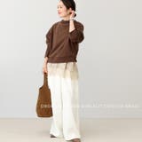 ドロップショルダーサイドスリット綿スウェット | FUNNY COMPANY+ | 詳細画像5