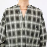 シアーチェックスキッパーシャツ | FUNNY COMPANY＋  | 詳細画像21 