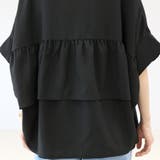 エステルローンバックフリルドルマンブラウス | FUNNY COMPANY＋  | 詳細画像24 