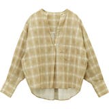 シアーチェックスキッパーシャツ | FUNNY COMPANY＋  | 詳細画像26 