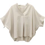 エステルローンバックフリルドルマンブラウス | FUNNY COMPANY＋  | 詳細画像27 