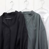 袖コンシャス杢無地ブラウス | FUNNY COMPANY＋  | 詳細画像5 