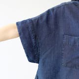テンセルデニムバックフリル前開きブラウス | FUNNY COMPANY＋  | 詳細画像23 