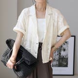 シアージャガード開襟ジャケット | FUNNY COMPANY+ | 詳細画像9