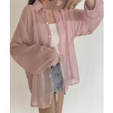 【フリー】ピンク | SONYUNARA(ソニョナラ)バルーンパフ袖シアーシャツ | 3rd Spring