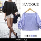N Vogueボリューム袖ブラウス 韓国 | 3rd Spring | 詳細画像1 