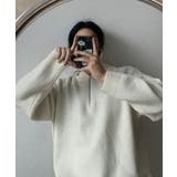 【フリー】ホワイト | ASCLO(エジュクロ)無地シンプルハーフジップ 韓国 | 3rd Spring