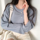 Beidelli(ベイデリ)ラウンドネックデイリー長袖Tシャツ | 3rd Spring | 詳細画像3