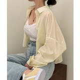 【フリー】イエロー | Beidelliサンデールーズフィットクロップガーゼシャツ | 3rd Spring