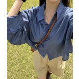 Beidelliサンデールーズフィットクロップガーゼシャツ | 3rd Spring | 詳細画像3 