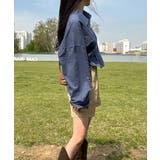 Beidelliサンデールーズフィットクロップガーゼシャツ | 3rd Spring | 詳細画像5 