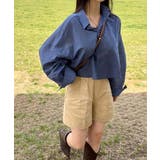 Beidelliサンデールーズフィットクロップガーゼシャツ | 3rd Spring | 詳細画像8 