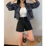 Beidelli(ベイデリ)クロップドチェックシャツ | 3rd Spring | 詳細画像6 