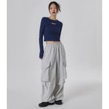 BLACK UP(ブラックアップ)ヒュートンカットウォーマークロップTシャツ | 3rd Spring | 詳細画像9 