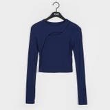BLACK UP(ブラックアップ)ヒュートンカットウォーマークロップTシャツ | 3rd Spring | 詳細画像16 