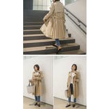 CHICHERAバックプリーツトレンチコート 韓国 韓国ファッション | 3rd Spring | 詳細画像5 