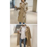 CHICHERAバックプリーツトレンチコート 韓国 韓国ファッション | 3rd Spring | 詳細画像6 