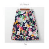 CLICK&FUNNY水彩画風フラワースカート 韓国韓国ファッション スカート | 3rd Spring | 詳細画像2 
