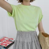 【フリー】イエローグリーン | MERONGSHOP(メロンショップ)クロップ丈ちびTシャツ | 3rd Spring