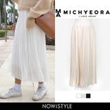 MICHYEORAスプリングプリーツスカート 韓国 韓国ファッション | 3rd Spring | 詳細画像1 