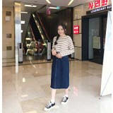MICHYEORAカットオフデニムスカート 韓国 韓国ファッション | 3rd Spring | 詳細画像4 