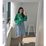 MICHYEORAカットオフデニムスカート 韓国 韓国ファッション | 3rd Spring | 詳細画像7 
