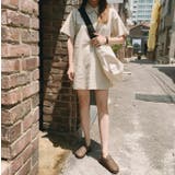 MICHYEORAリネンミディアムワンピース 韓国 韓国ファッション | 3rd Spring | 詳細画像3 