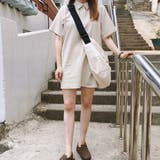 MICHYEORAリネンミディアムワンピース 韓国 韓国ファッション | 3rd Spring | 詳細画像12 