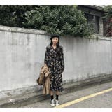 MICHYEORAオータムフラワーワンピース 韓国 韓国ファッション | 3rd Spring | 詳細画像2 