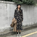MICHYEORAオータムフラワーワンピース 韓国 韓国ファッション | 3rd Spring | 詳細画像14 