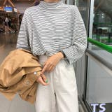 MICHYEORAストライプネックトップス 韓国 韓国ファッション | 3rd Spring | 詳細画像11 