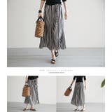 NANING9ストライプロングスカート 韓国 韓国ファッション | 3rd Spring | 詳細画像7 