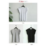 NANING9ロールアップフレンチスリーブTシャツ 韓国 韓国ファッション | 3rd Spring | 詳細画像11