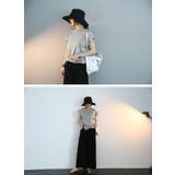 NANING9ロールアップフレンチスリーブTシャツ 韓国 韓国ファッション | 3rd Spring | 詳細画像6