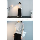 NANING9ロールアップフレンチスリーブTシャツ 韓国 韓国ファッション | 3rd Spring | 詳細画像7