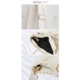 NANING9フリンジキャンバスバッグ 韓国 韓国ファッション | 3rd Spring | 詳細画像10 