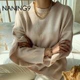 【フリー】ベージュ | NANING9(ナンニング)ドレープ袖ニット | 3rd Spring