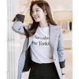 ATTRANGS(アットランス）レタリングTシャツ 韓国韓国ファッション Tシャツ | 3rd Spring | 詳細画像7 
