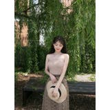 CHUU陽気な気分トップス韓国韓国ファッション トップス チューブトップ | 3rd Spring | 詳細画像4 