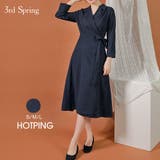 HOTPINGカシュクールロングワンピース韓国 韓国ファッション ワンピース | 3rd Spring | 詳細画像1 