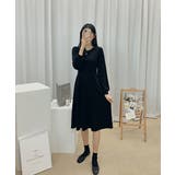 HOTPINGフレアミディアムワンピース韓国 韓国ファッション ワンピース | 3rd Spring | 詳細画像9