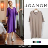 JOAMOMVネックスリットドロップラインロングワンピース韓国 韓国ファッション | 3rd Spring | 詳細画像1 