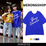 MERONGSHOPヤングアメリカンTシャツ 韓国 韓国ファッション | 3rd Spring | 詳細画像1 