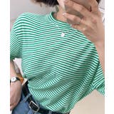 MERONGSHOPウィークリーボーダーTシャツ韓国 韓国ファッション トップス | 3rd Spring | 詳細画像11 