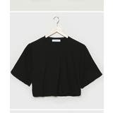【フリー】ブラック | MERONGSHOPクロップドカラーtシャツ韓国 韓国ファッション トップス | 3rd Spring