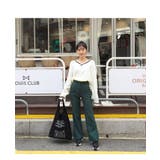 MERONGSHOPオーバーフィットVネックニット 韓国 韓国ファッション | 3rd Spring | 詳細画像5 